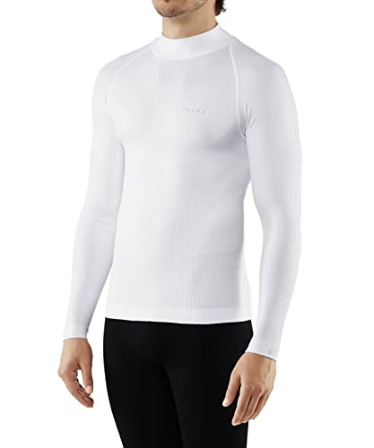 FALKE Herren Funktionsshirt SK Impulse, Funktionsgarn, 1 Stück, Weiß (White 2860), XL von FALKE