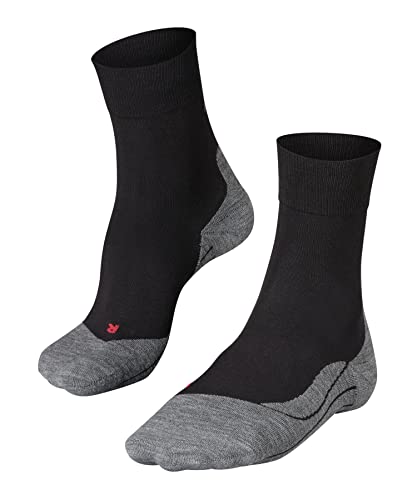 FALKE Herren Laufsocken RU4 Endurance M SO Baumwolle antiblasen 1 Paar, Schwarz (Black-Mix 3010), 42-43 von FALKE