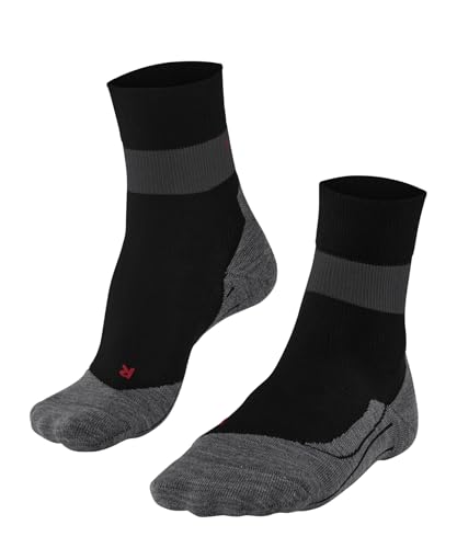 FALKE Herren Laufsocken RU Compression Stabilizing M So Lyocell Funktionsmaterial mit Kompression 1 Paar, Schwarz Black-Mix 3010, 42-43 von FALKE