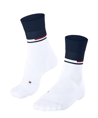 FALKE Herren Laufsocken RU Compression Stabilizing M So Lyocell Funktionsmaterial mit Kompression 1 Paar, Weiß White 2006, 42-43 von FALKE