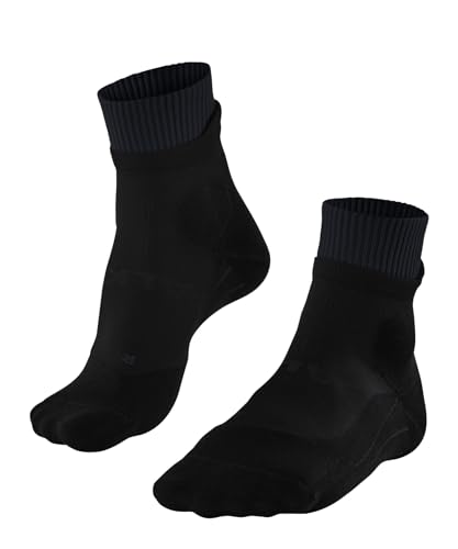 FALKE Herren Laufsocken RU Trail M SO Funktionsmaterial antiblasen 1 Paar, Schwarz (Black 3003), 44-45 von FALKE