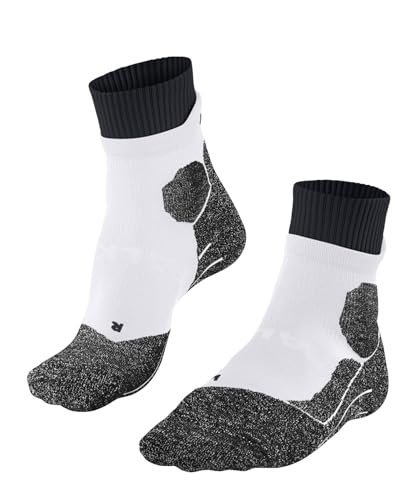 FALKE Herren Laufsocken RU Trail M So Funktionsmaterial antiblasen 1 Paar, Weiß White 2003, 42-43 von FALKE