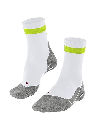 FALKE Herren Laufsocken RU4 Endurance M SO Baumwolle antiblasen 1 Paar, Weiß (White-Apple 2027), 42-43 von FALKE