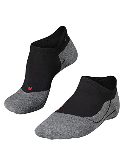 FALKE Herren Laufsocken RU4 Endurance Invisible M IN Baumwolle Antiblasen 1 Paar, Schwarz (Black-Mix 3010), 42-43 von FALKE