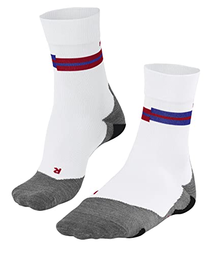 FALKE Herren Laufsocken RU5 Race M So Funktionsmaterial antiblasen 1 Paar, Weiß White 2021, 46-48 von FALKE