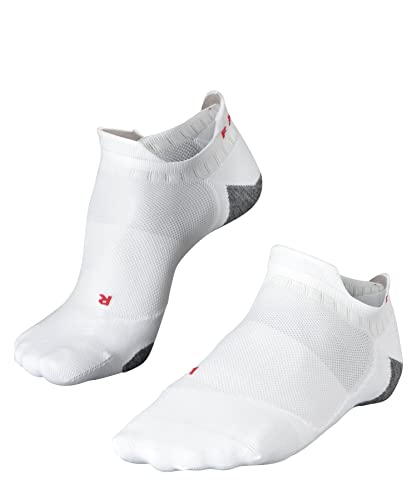 FALKE Herren Laufsocken RU5 Race Invisible M IN Funktionsgarn Antiblasen 1 Paar, Weiß (White-Mix 2020), 44-45 von FALKE