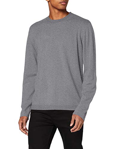 FALKE Herren Sweatshirt-60111 Rundhalsausschnitt Sweatshirt, Light Grey, M von FALKE