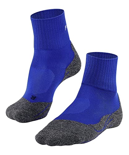 FALKE Herren Wandersocken TK2 Explore Cool Short M SSO Funktionsgarn antiblasen dick 1 Paar, Blau (Yve 6714), 42-43 von FALKE