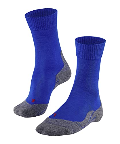 FALKE Herren Wandersocken TK5 Wander M SO Wolle antiblasen dünn 1 Paar, Blau (Yve 6714), 42-43 von FALKE