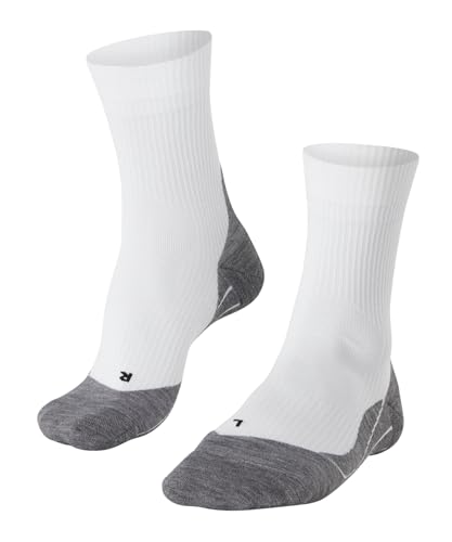 FALKE Herren Tennissocken TE4 M So Baumwolle Funktionsmaterial antiblasen 1 Paar, Weiß White-Mix 2020, 46-48 von FALKE