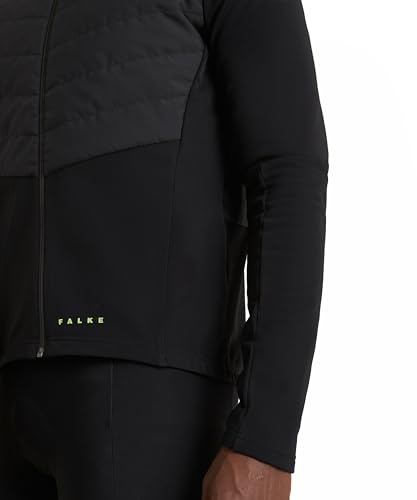 FALKE Herren Trainingsjacke Biking Jacket M JA Funktionsmaterial feuchtigkeitsregulierend 1 Stück, Schwarz (Black 3000), L von FALKE
