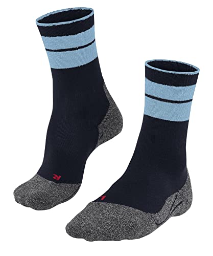 FALKE Herren Wandersocken TK Stabilizing M SO Wolle antiblasen dick 1 Paar, Blau (Marine 6120), 44-45 von FALKE