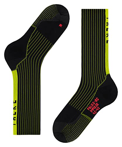 FALKE Unisex Fahrradsocken BC Impulse U SO Funktionsmaterial Antiblasen 1 Paar, Schwarz (Black 3000), 46-48 von FALKE