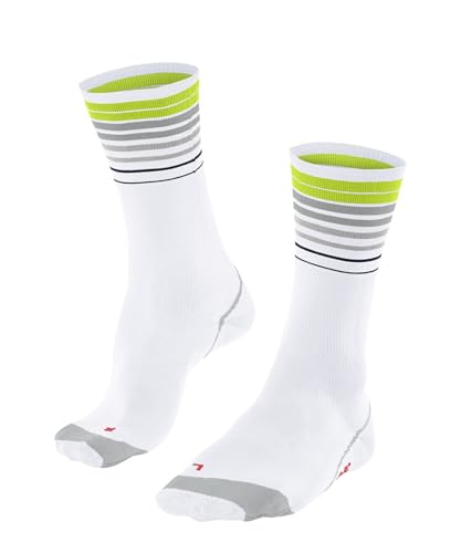 FALKE Unisex Fahrradsocken BC Impulse U SO Funktionsmaterial antiblasen 1 Paar, Weiß (White 2007), 37-38 von FALKE