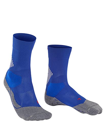 FALKE Unisex Socken 4 GRIP Stabilizing U SO Funktionsgarn Für maximalen Speed 1 Paar, Blau (Blue 6449), 42-43 von FALKE