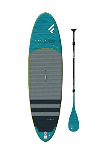 FANATIC Stand Up Paddle Board Fly Air Premium Set mit C35 Carbon Paddel und Pumpe von FANATIC