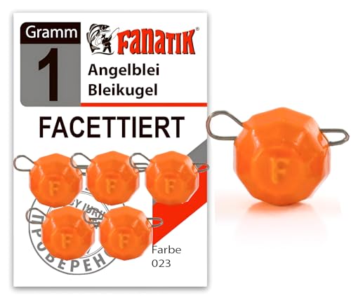 FANATIK Cheburashka facettiert Faced kantiges Jig Jigkopf Bleikopf Bleikugel 3g - 75g von FANATIK