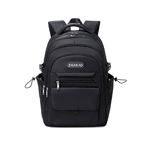 FANDARE Beiläufig Rucksack Schulrucksack Schultasche Junge Mädchen Schulranzen Daypacks mit 15.6 Zoll Laptopfach Schultaschen Schultaschen für Universität Reisen Freizeit Arbeit Schwarz von FANDARE