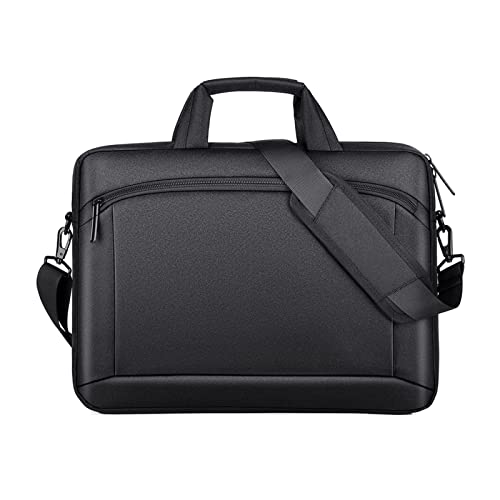 FANDARE Laptoptasche 12.9 Zoll Notebooktasche Herren Damen Aktentasche Umhängetasche Schultertasche für Uni Arbeit Business Schule Messenger Bags Schwarz M von FANDARE