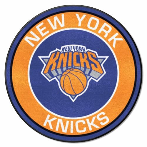 FANMATS 18845 New York Knicks Roundel Teppich, 68,6 cm Durchmesser von FANMATS
