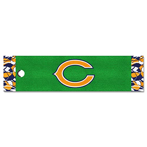 FANMATS 23224 Chicago Bears Putting Green Matte – 0,5 m x 1,8 m von FANMATS