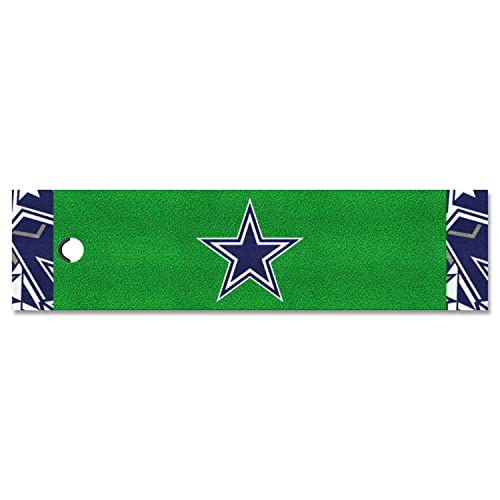 FANMATS 23249 Dallas Cowboys Putting Green Mat – 0,5 m x 1,8 m von FANMATS