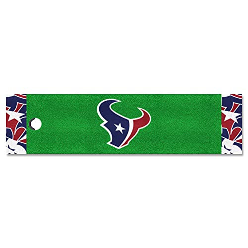 FANMATS 23273 Houston Texans Putting Green Matte – 0,5 m x 1,8 m von FANMATS