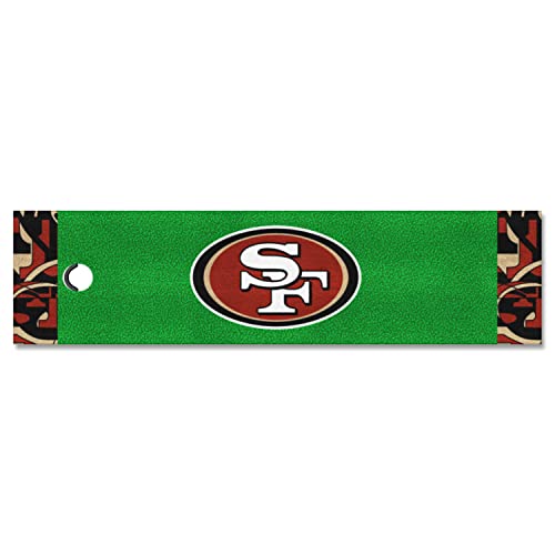 FANMATS 23359 San Francisco 49ers Putting Green Matte – 0,5 m x 1,8 m von FANMATS