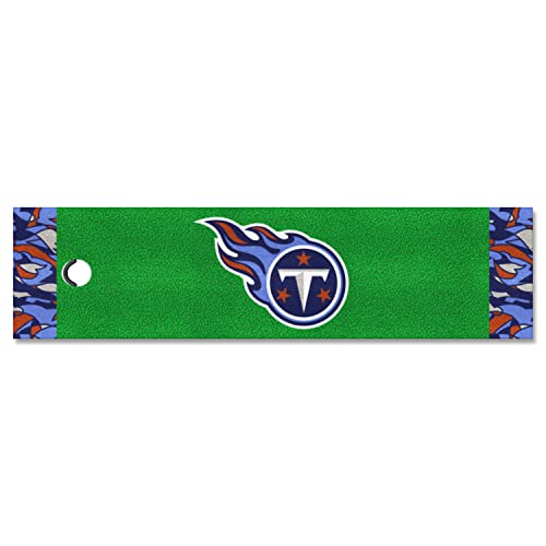 FANMATS 23377 Tennessee Titans Putting Green Matte – 0,5 m x 1,8 m von FANMATS