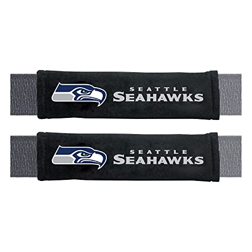 FANMATS 32061 Seattle Seahawks Sicherheitsgurtpolster, bestickt, 2 Stück von FANMATS