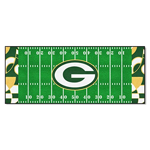 FANMATS - 8244 NFL Green Bay Packers Nylon Face Starter Teppich 48,3 x 76,2 cm von FANMATS