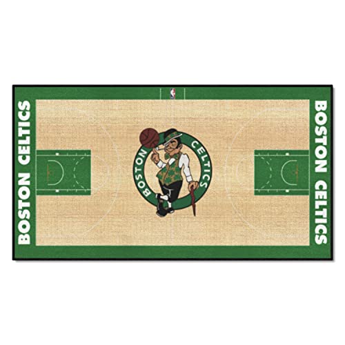 FANMATS 9480 NBA Boston Celtics Nylon Face NBA Court Runner, klein, Team-Farbe, 61 x 111 cm von FANMATS
