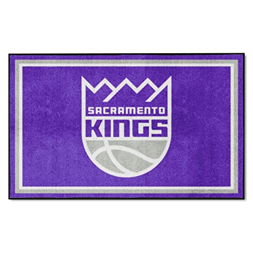 FANMATS NBA – Sacramento Kings Plüsch-Teppich, 122 x 182 cm von FANMATS