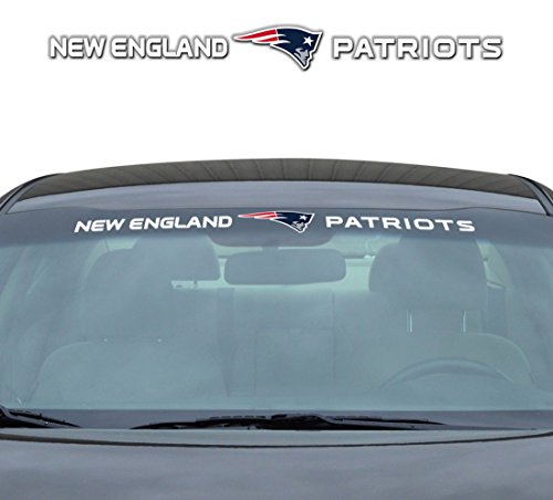 FANMATS NFL New England Patriots Windshield Decal, Blue, Standard von FANMATS