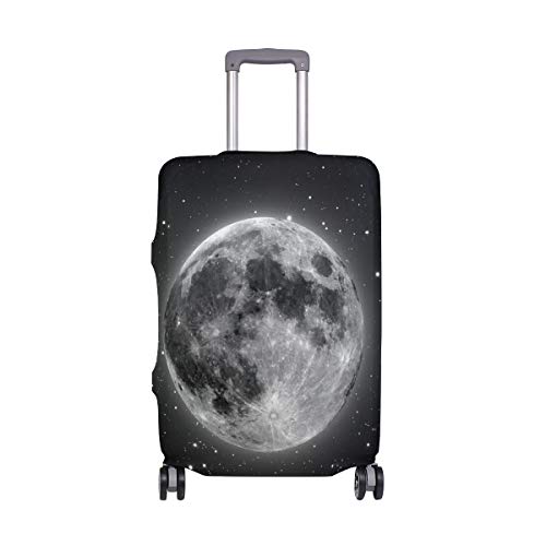 FANTAZIO Koffer-Schutzabdeckung Gepäck Abdeckung atemberaubende Mond-Muster nur Abdeckung von FANTAZIO