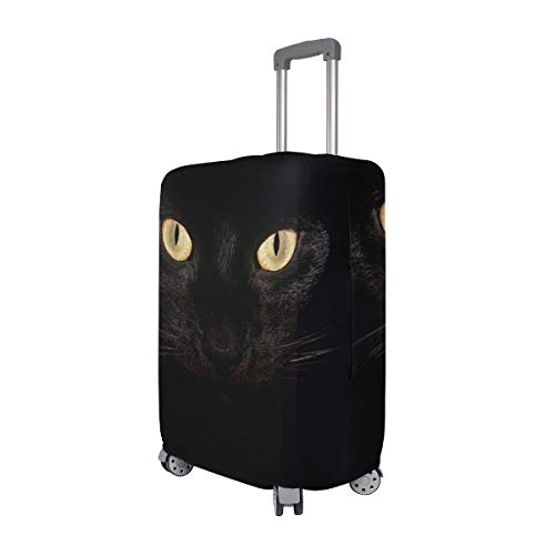 FANTAZIO Koffer-Schutzhülle schwarz Katze von FANTAZIO