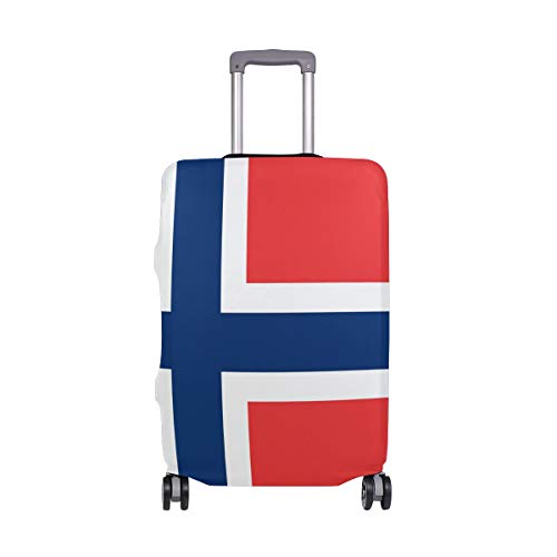 FANTAZIO Kofferschutzhülle Kofferhülle Kofferhülle Kofferhülle Flagge Norwegens NUR Cover von FANTAZIO
