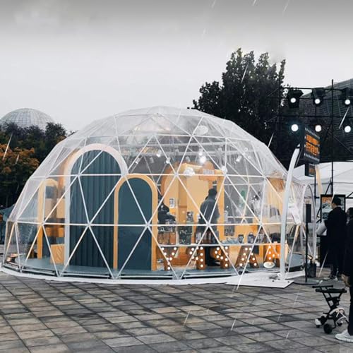 Pop-up-Blasen-klares Zelt, Camping-Bildschirmhaus, Iglu-Zelt, Sternenzelt, Reisezelt, tragbare Pavillons im Innenhof, wetterfest und kältebeständig, transparent von FANYING