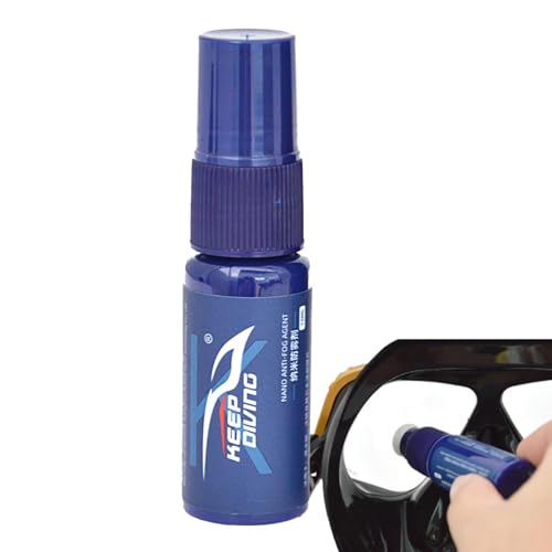 FASSME Anti-Beschlag-Spray für Schwimmbrillen, 15 ml, langlebig, streifenfreies Linsenreiniger-Spray, auslaufsichere Brillenreinigungstücher für Brillen von FASSME
