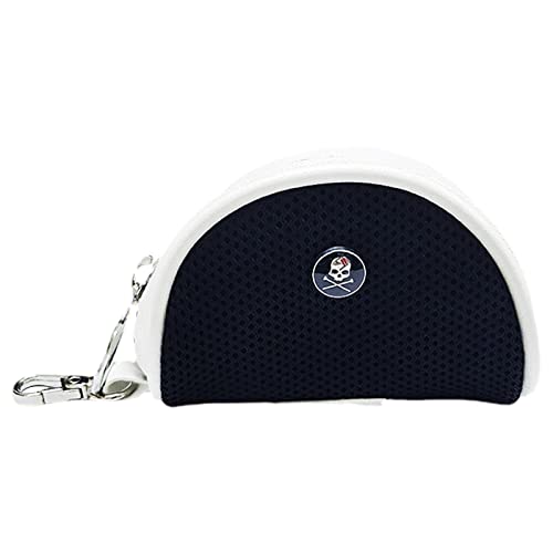 FASSME Golfball-Tasche, Golfball-Halterung, Golfball-Gürteltasche, lustiges Geschenk, Golf-Zubehörtasche, Aufbewahrung von 2 Bällen und 2 Sekunden, Hüftgurt, Polyester, hängende Aufbewahrungstasche von FASSME