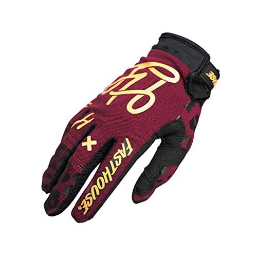 FASTHOUSE Mädchen Speed Style Golden Glove (Maroon, Youth Large) von FASTHOUSE