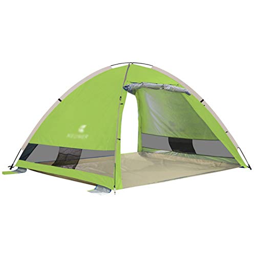 Campingzelt für 3–4 Personen, schnell zu öffnendes Outdoor-Zelt, Strand-Sonnenschutzzelt, Camping-Picknick-Zelt, einfacher Aufbau für den Außenbereich von FAXIOAWA