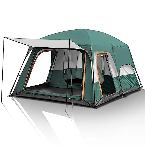 Outdoor-Reise-Campingzelt, wasserdichtes Zelt, tragbar, regensicher, sonnenbeständiges Zelt, Angeln, Wandern, Sonnenscheinschutz, wasserdichtes Zelt von FAXIOAWA