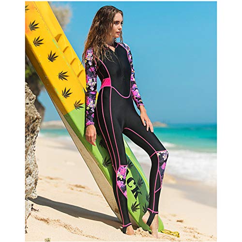 Scuba Dive Skins für Frauen Neoprenanzug mit Kapuze Surfen Schnorchelausrüstung u200bEinteilige Neoprenanzüge Jumpsuit Swimwea von FAXIOAWA