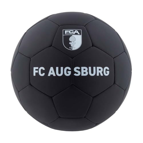 FC Augsburg FCA Fußball Ball Größe 5 schwarz von FC Augsburg