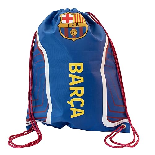 FC Barcelona Hy-Pro Flash Turnbeutel mit Kordelzug, Barca, La Liga, Fußball, Sport, Sport, Reisen, offizielles Lizenzprodukt von FC Barcelona