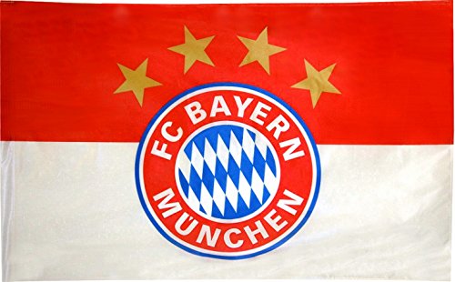 FC Bayern Fahne 90x60cm Fanartikel von FC Bayern München
