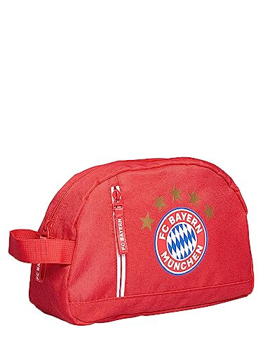 FC Bayern München Kulturbeutel | Waschbeutel | Rot von FC Bayern München