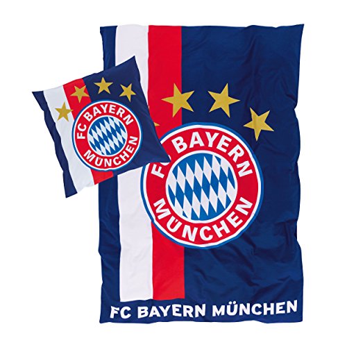 FC Bayern München 18894 Bettwäsche Navy 135x200cm von FC Bayern München