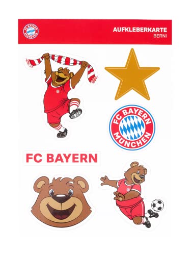 FC Bayern München Aufkleberbogen - Berni - Aufkleber Set Sticker FCB von FC Bayern München